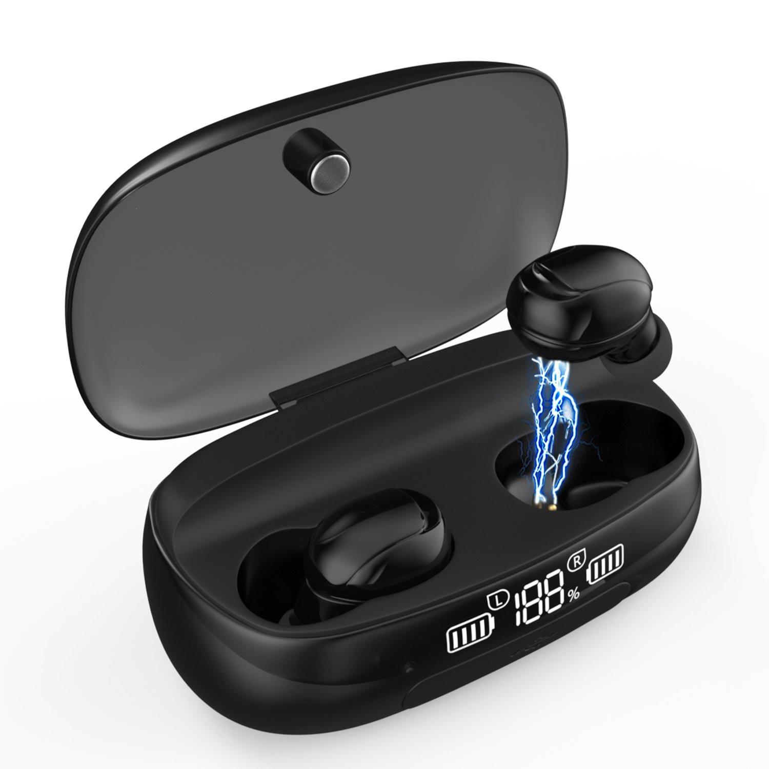 Wireless Earbuds Headphones, Bluetooth Earphones in Ear with USB-C Quick Charge
