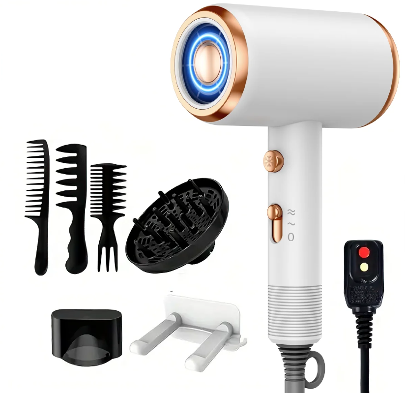 Powerful 1800W Fast Drying Low Noise Blow Dryer