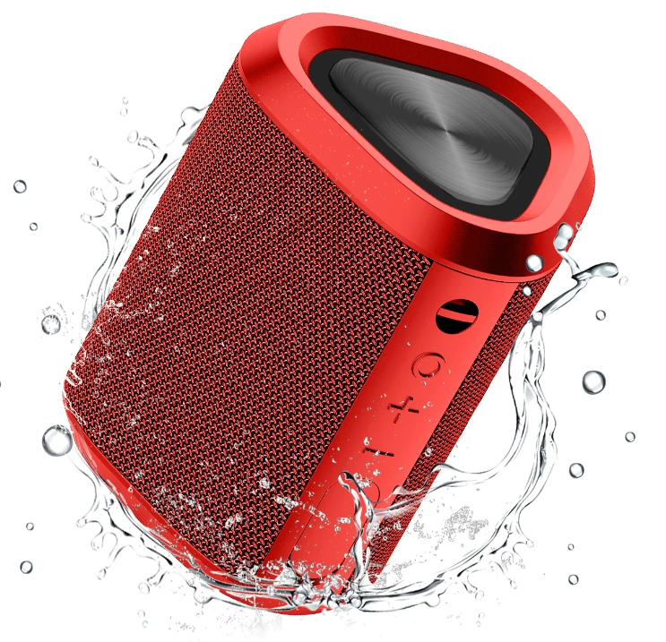 Bluetooth Speaker, 24H Playtime Portable Wireless Bluetooth 5.0 Speaker with Stereo Bass